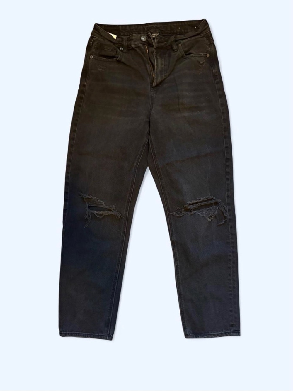 Black Distressed women's Jeans